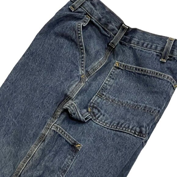 Carhartt Mens Carpenter Denim Jeans Original Dungaree Fit #14806 Pants 40x30 - Picture 12 of 16